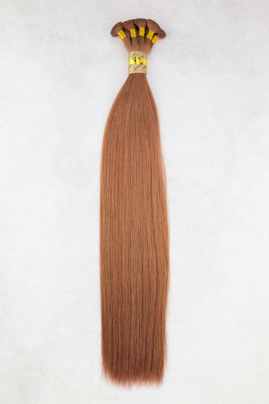 Hand Tied Silky Straight 18" - Hand-Tied -  LuxeRemi  - 23