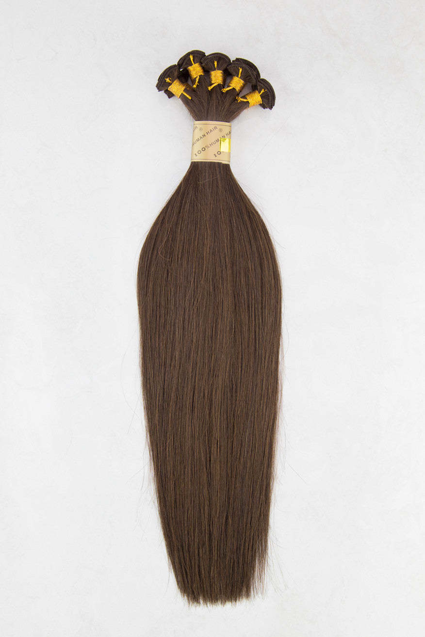 Hand Tied Silky Straight 18" - Hand-Tied -  LuxeRemi  - 6