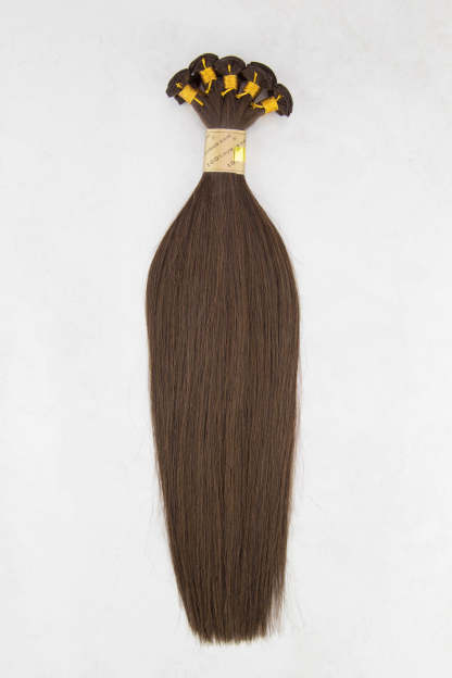 Hand Tied Silky Straight 18" - Hand-Tied -  LuxeRemi  - 6