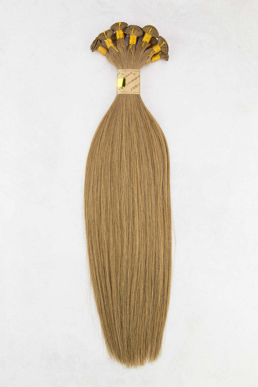 Hand Tied Silky Straight 18" - Hand-Tied -  LuxeRemi  - 10