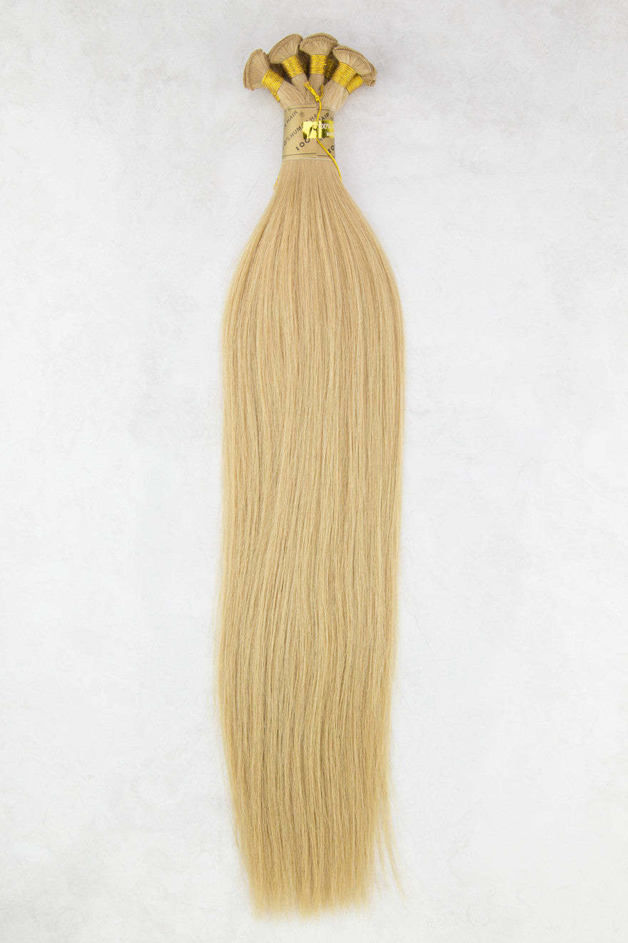 Hand Tied Silky Straight 18" - Hand-Tied -  LuxeRemi  - 39