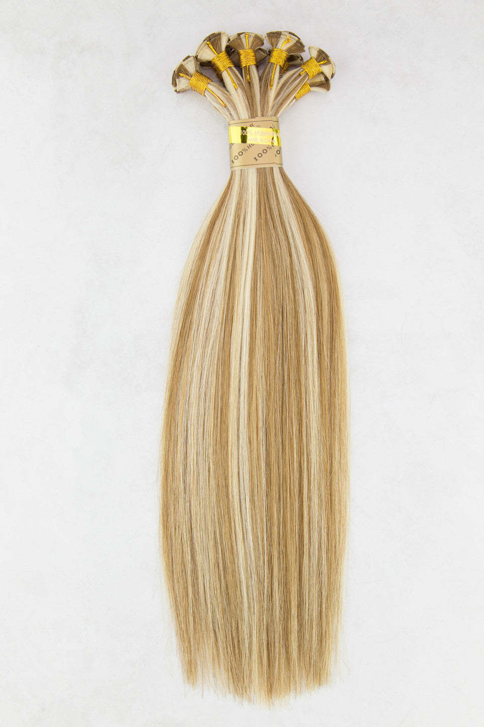 Hand Tied Silky Straight 18" - Hand-Tied -  LuxeRemi  - 33