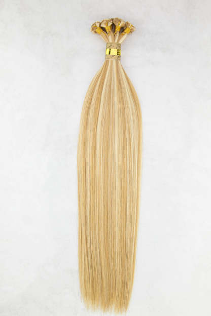 Hand Tied Silky Straight 18" - Hand-Tied -  LuxeRemi  - 36