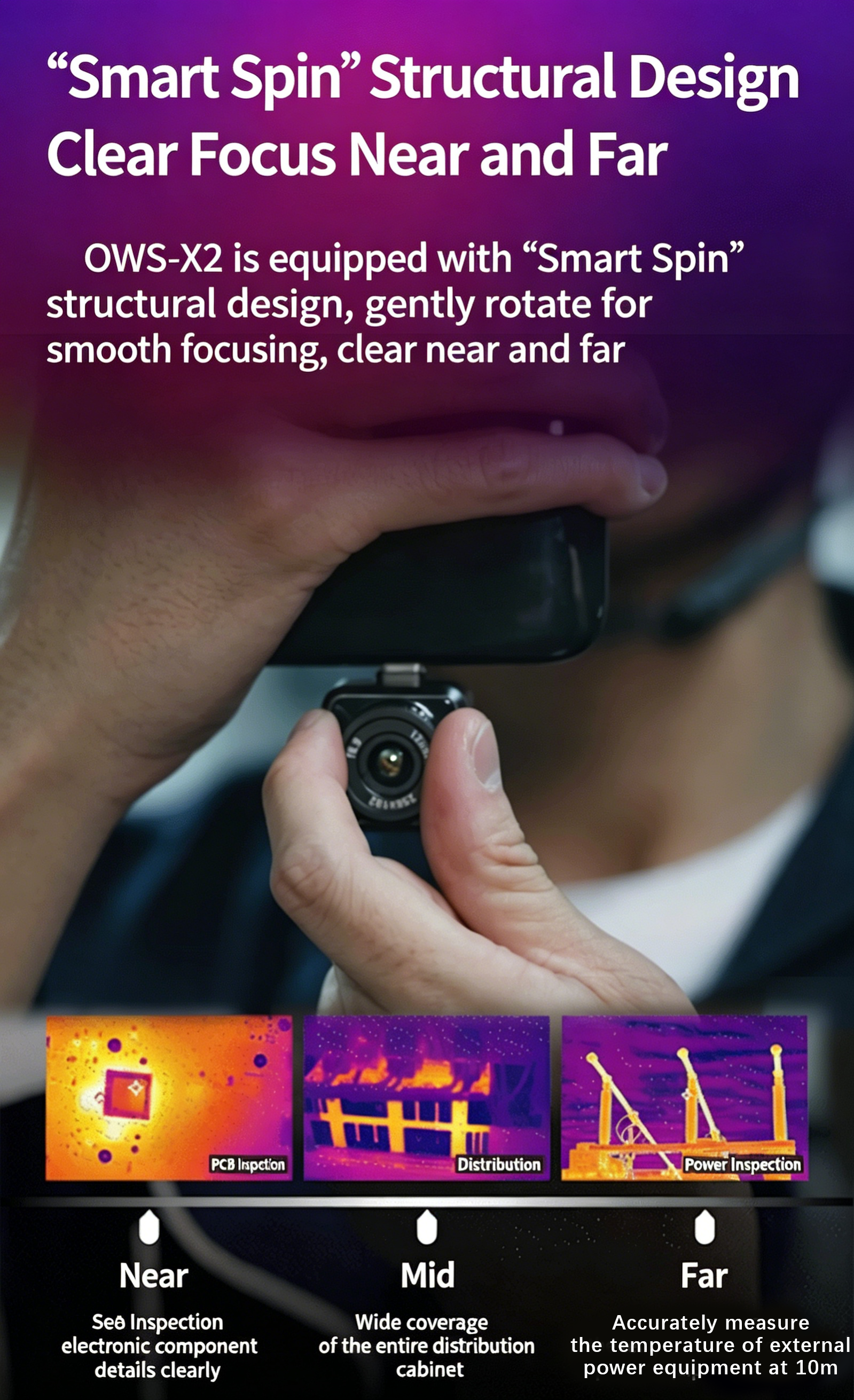 OWS-X2 Thermal Imager for Smartphones