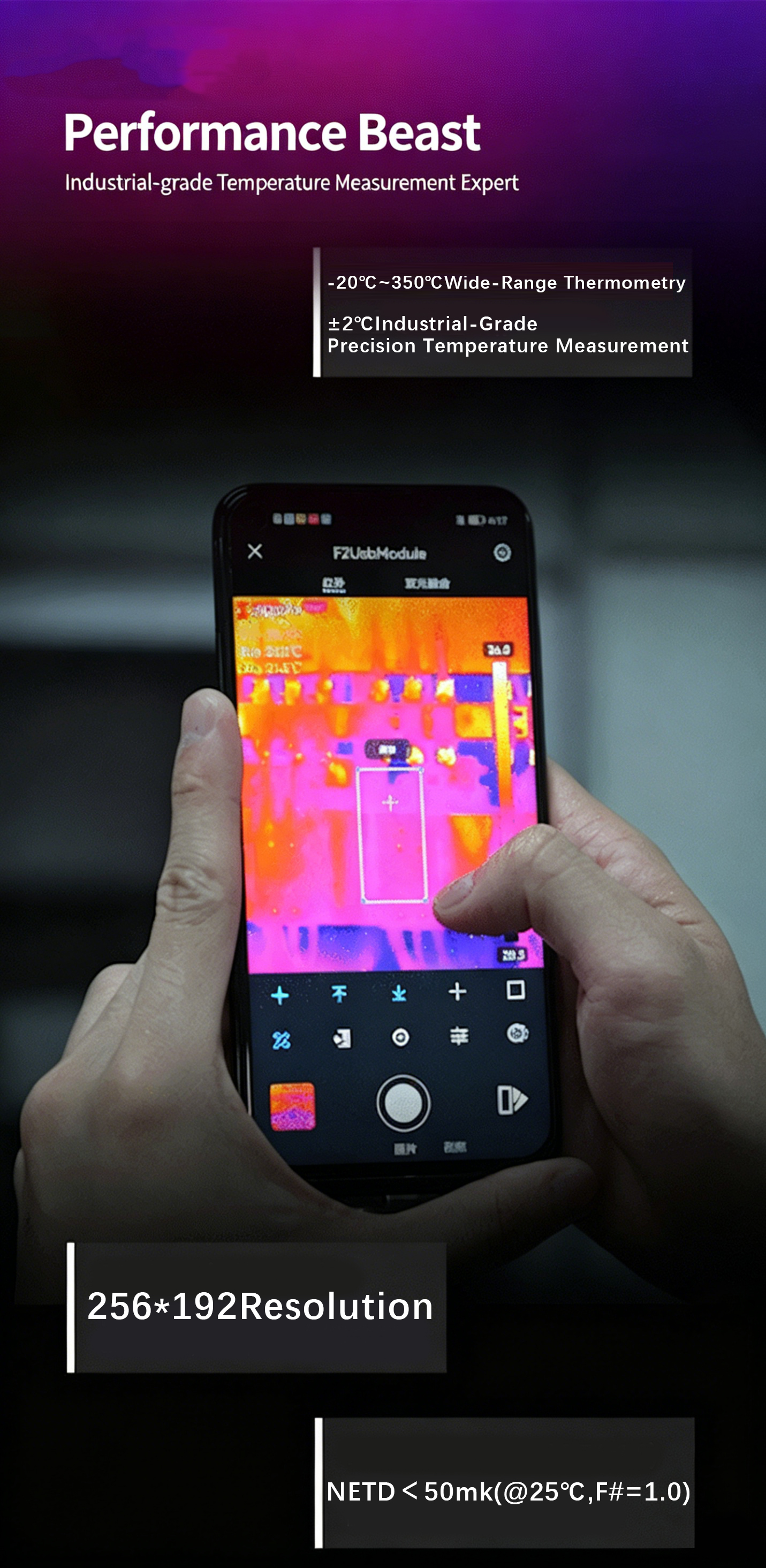 OWS-X2 Thermal Imager for Smartphones