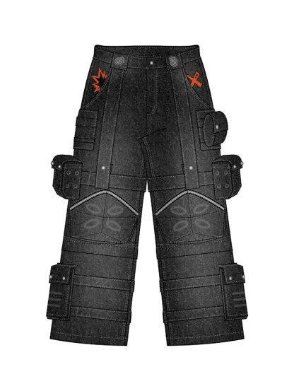 ACADEMY Cargo Pants Black