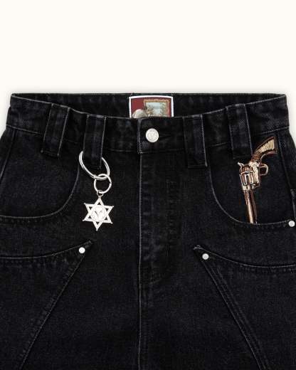 Fast Draw Black Denim