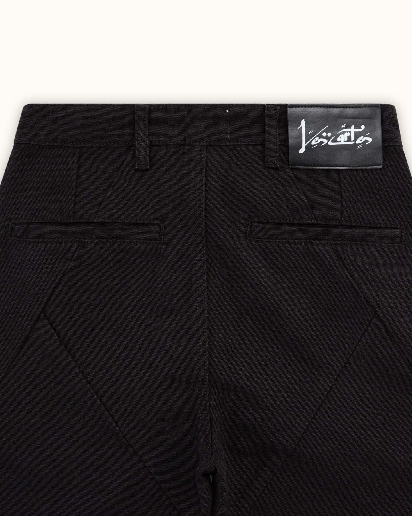 Black Crescent Pants