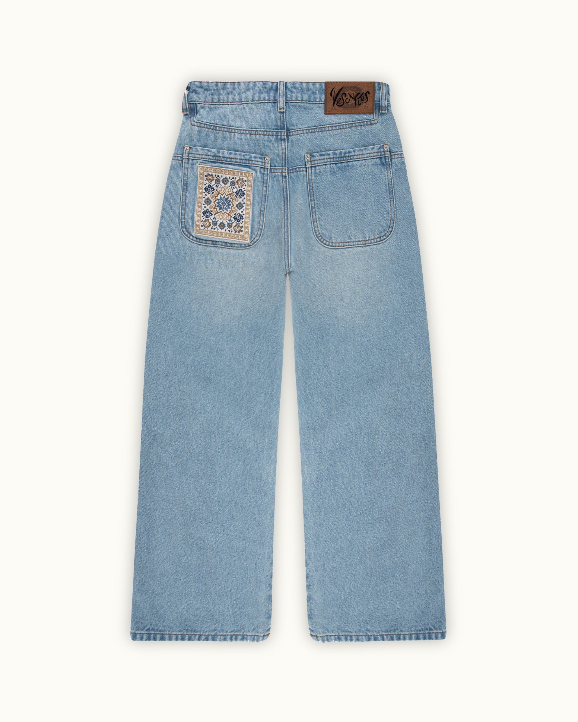 Rug Patchwork Denim