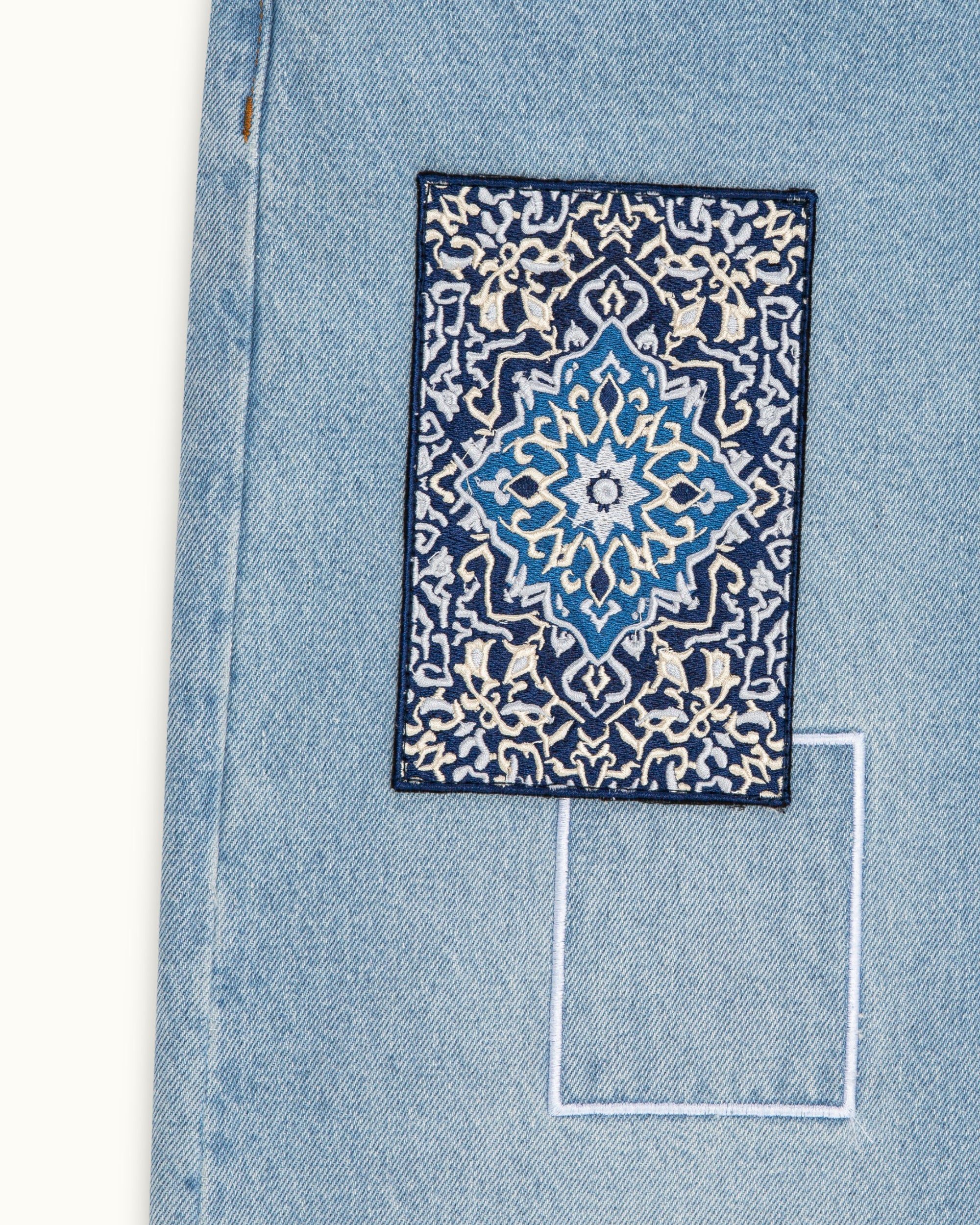 Rug Patchwork Denim