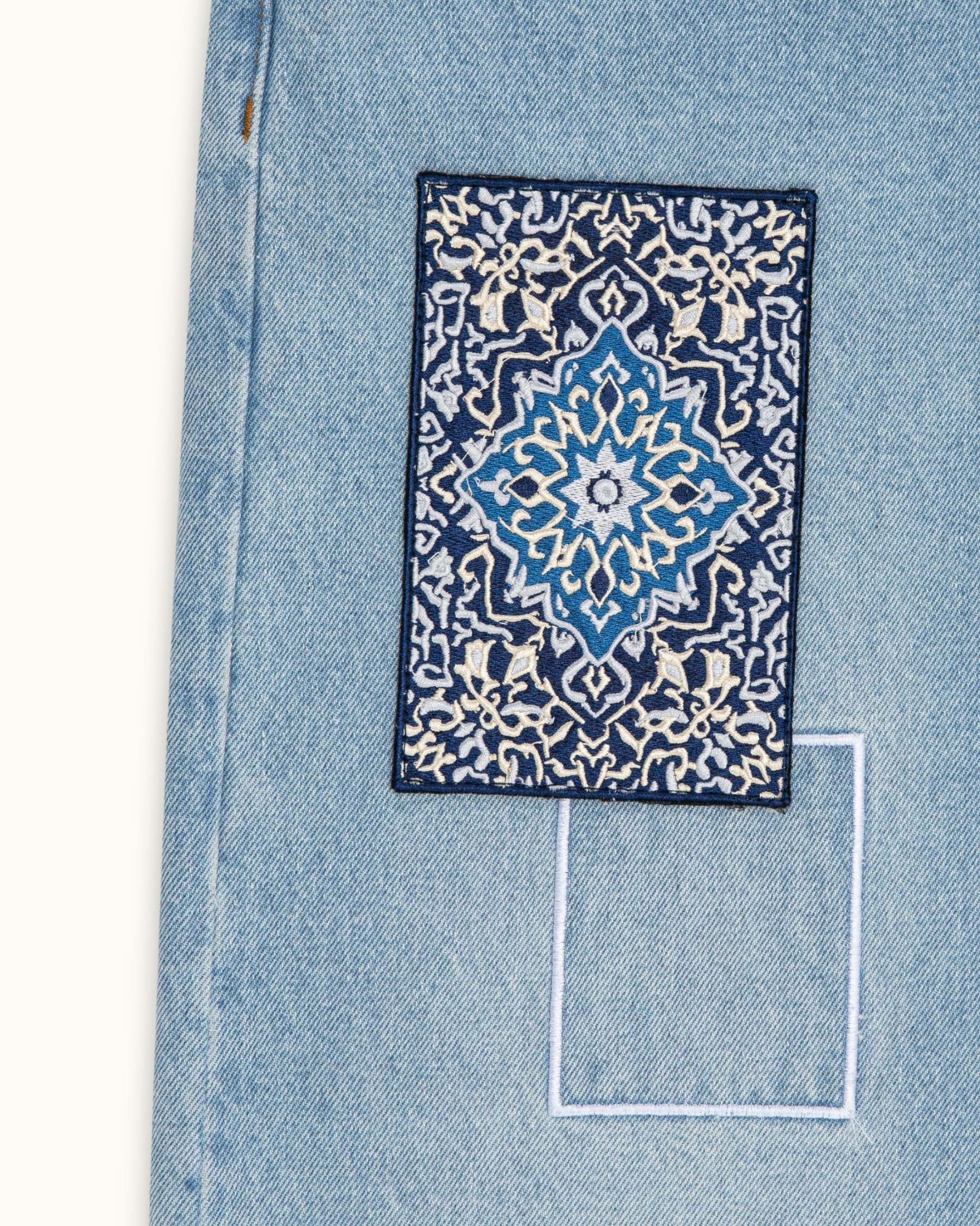 Rug Patchwork Denim