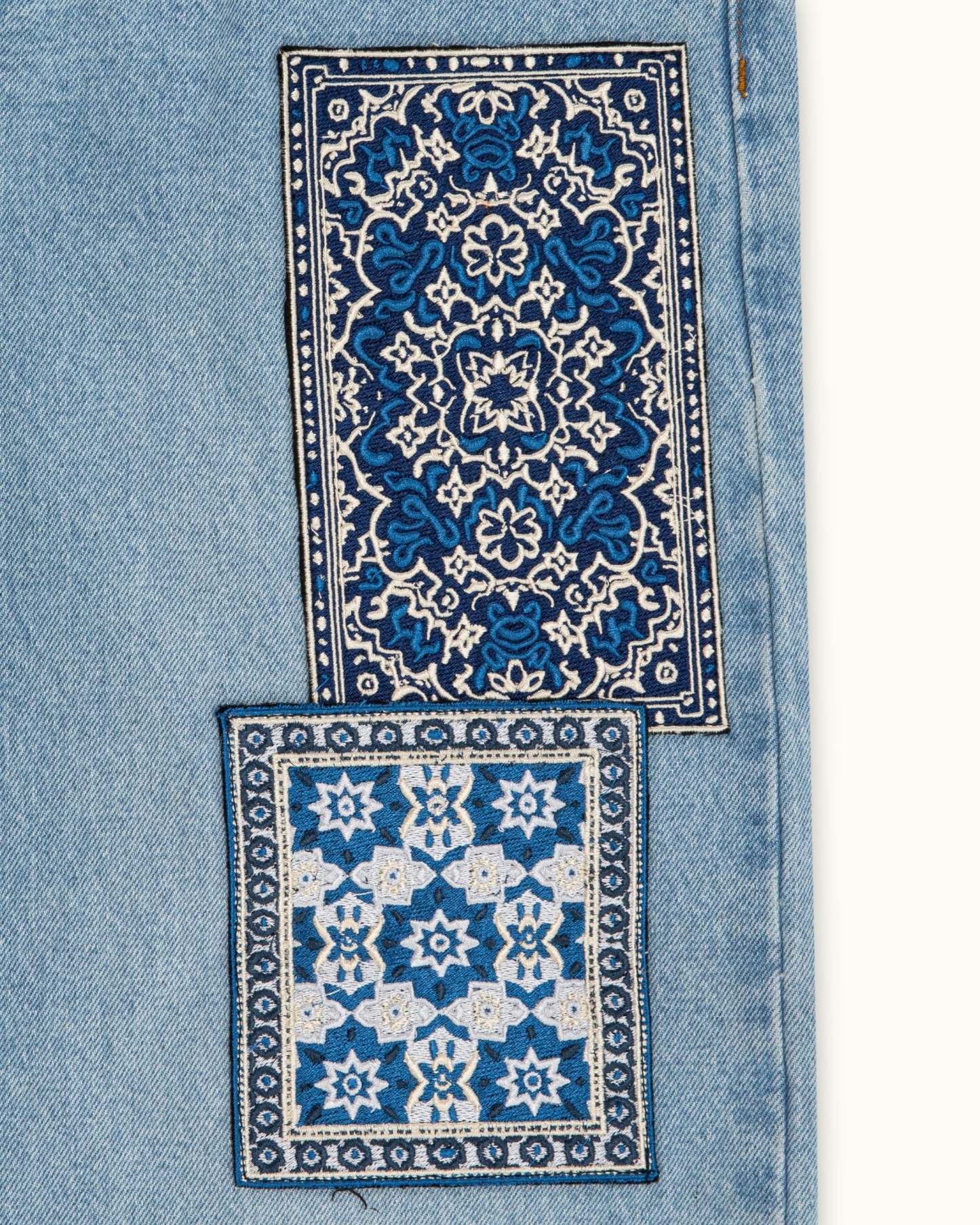 Rug Patchwork Denim