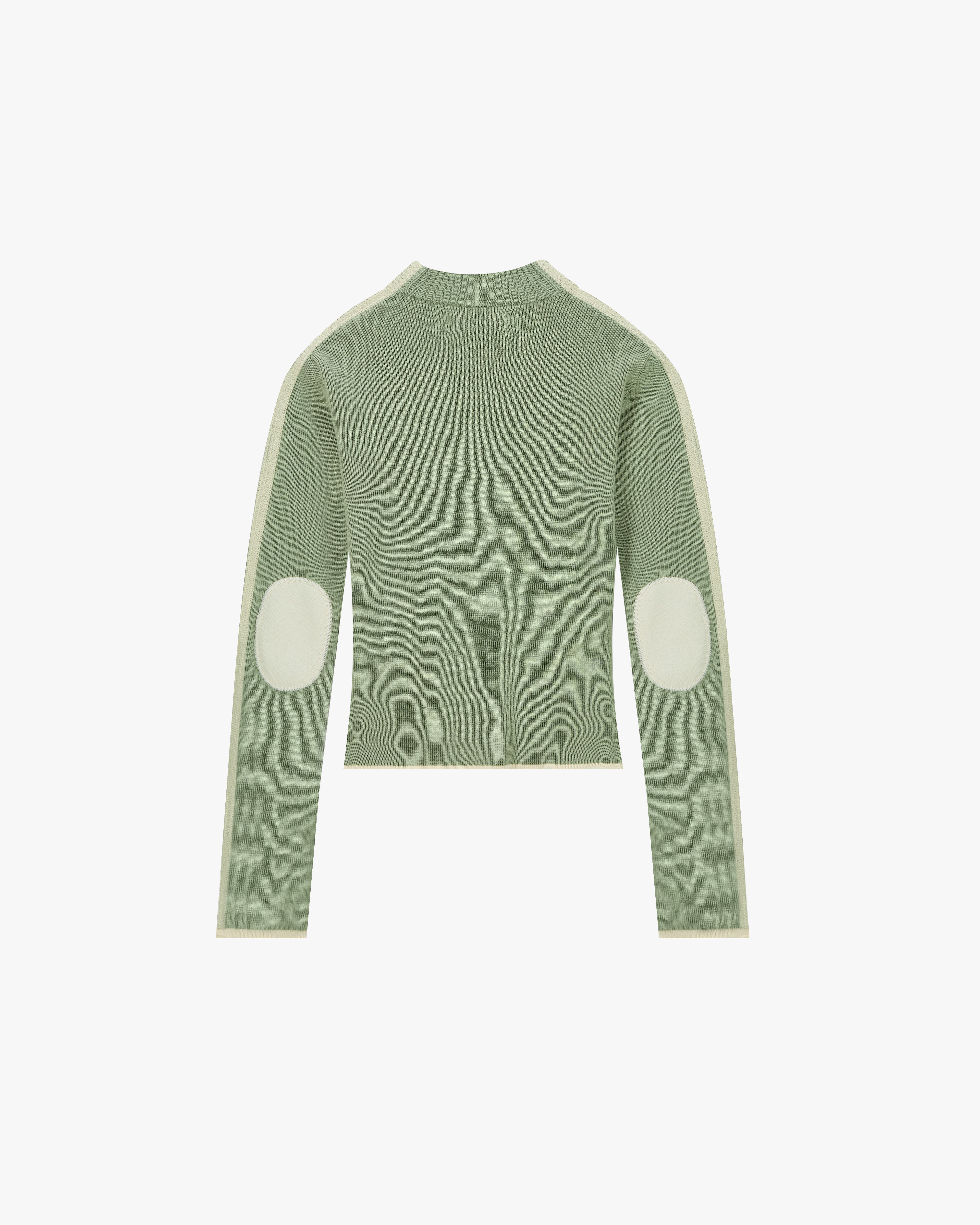 Cherries Full-Zip Knit Green