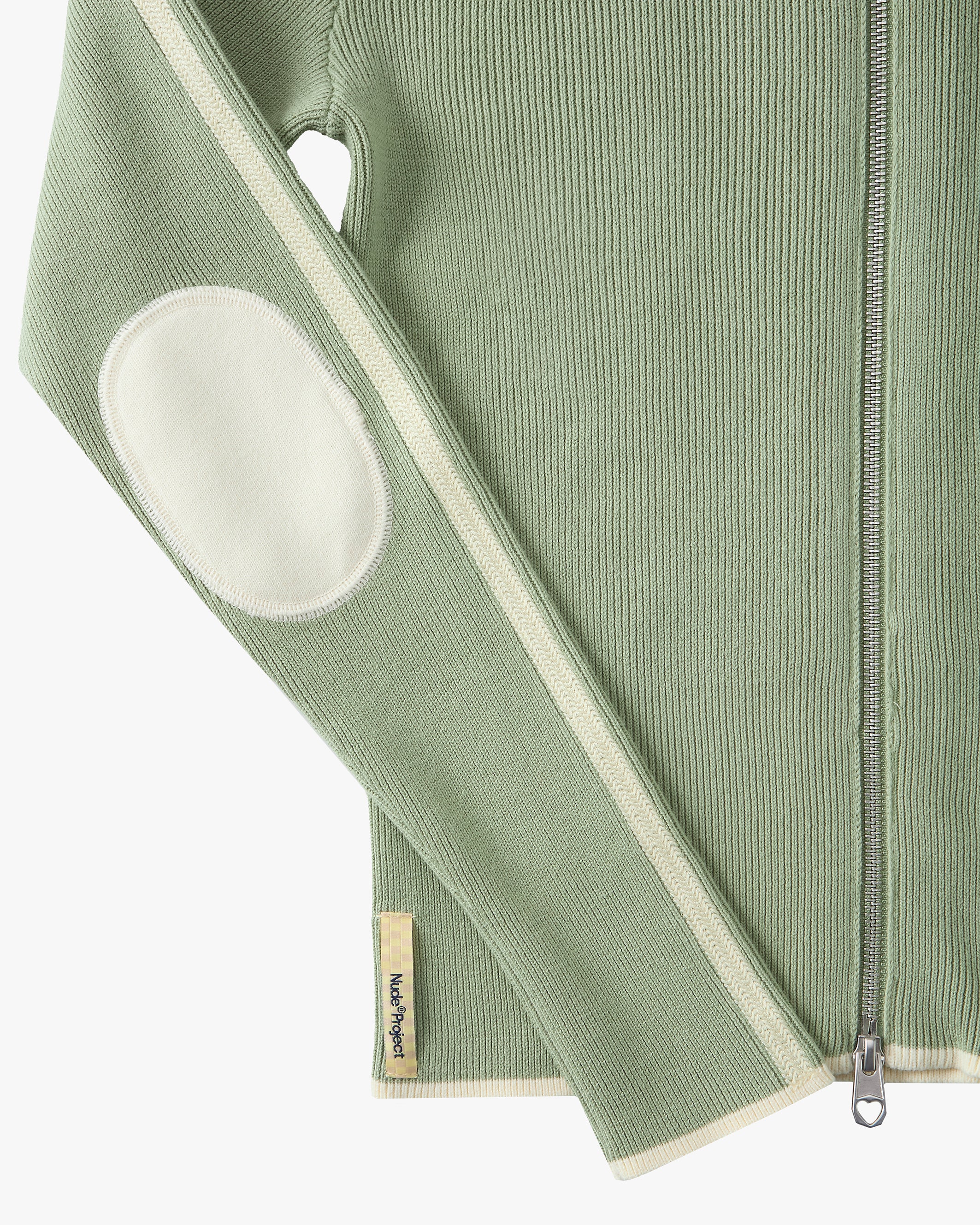 Cherries Full-Zip Knit Green