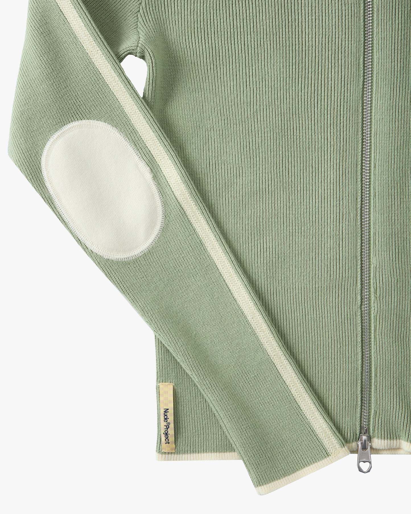 Cherries Full-Zip Knit Green