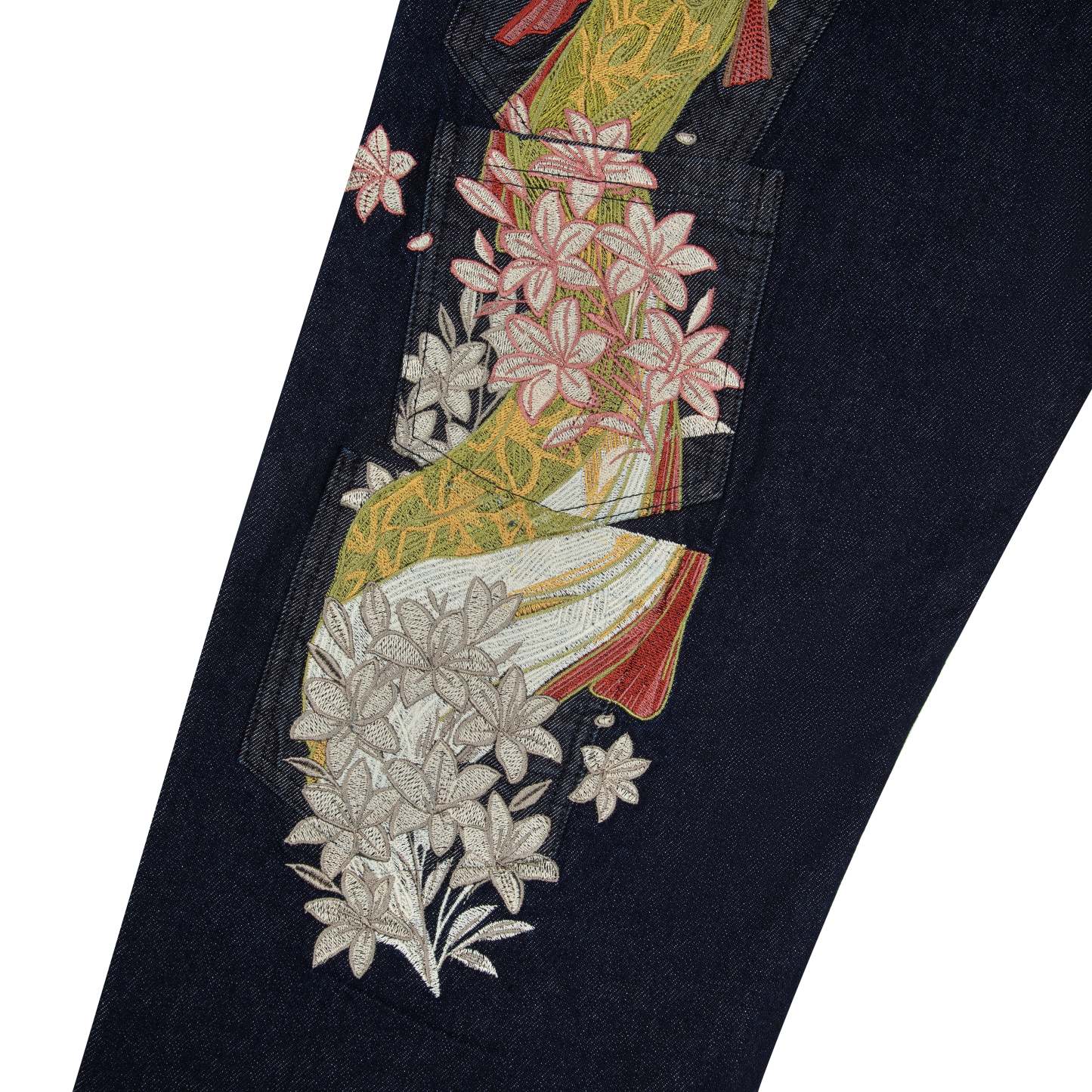 "yakuza" indigo raw Denim