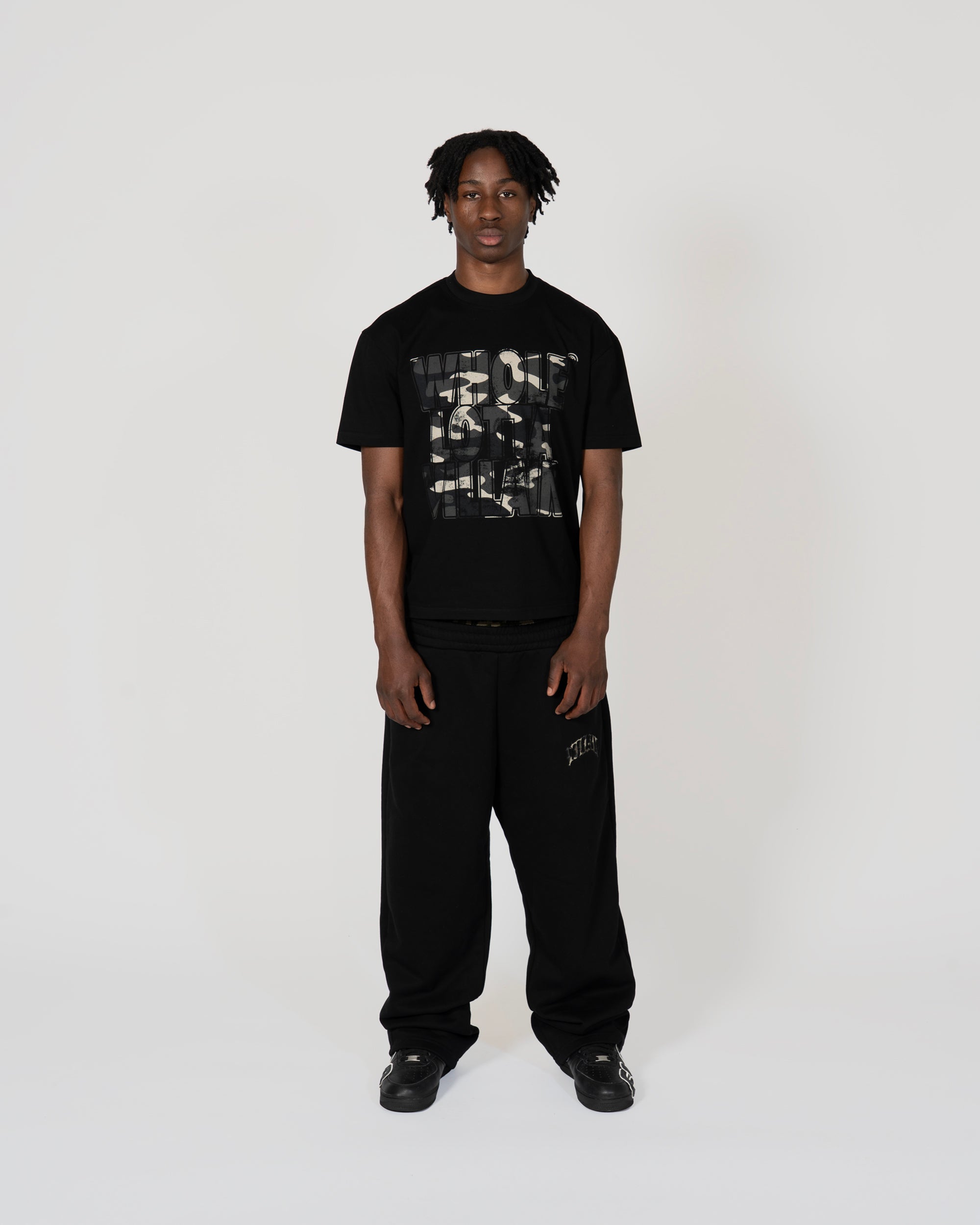 WLV CAMO T BLACK