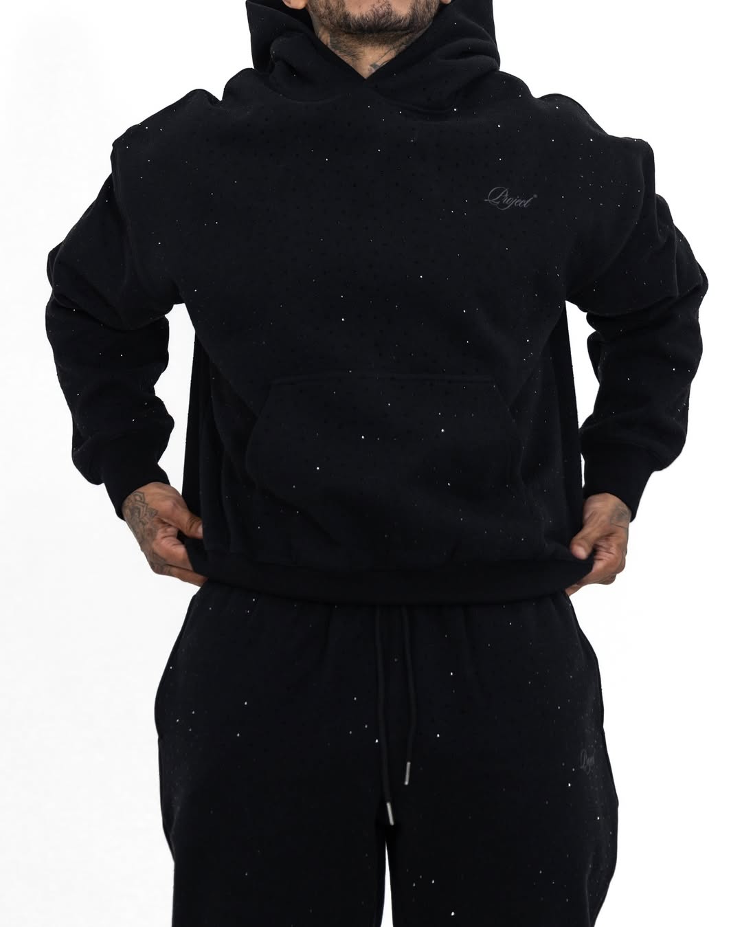 Shining Unisex Rhinestone Hoodie & Sweats