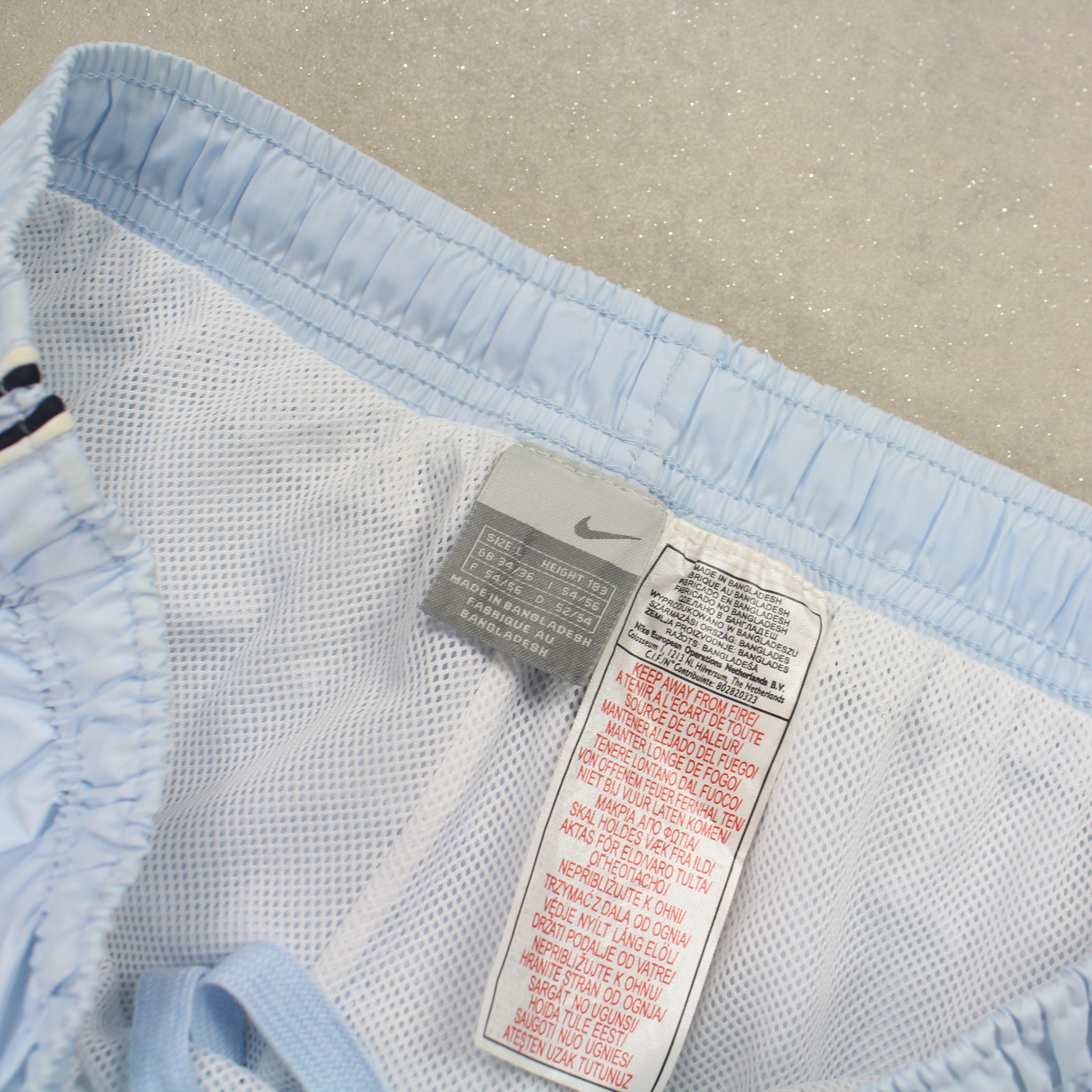ULTRA RARE 2000s Nike Trackpants Blue - (L)