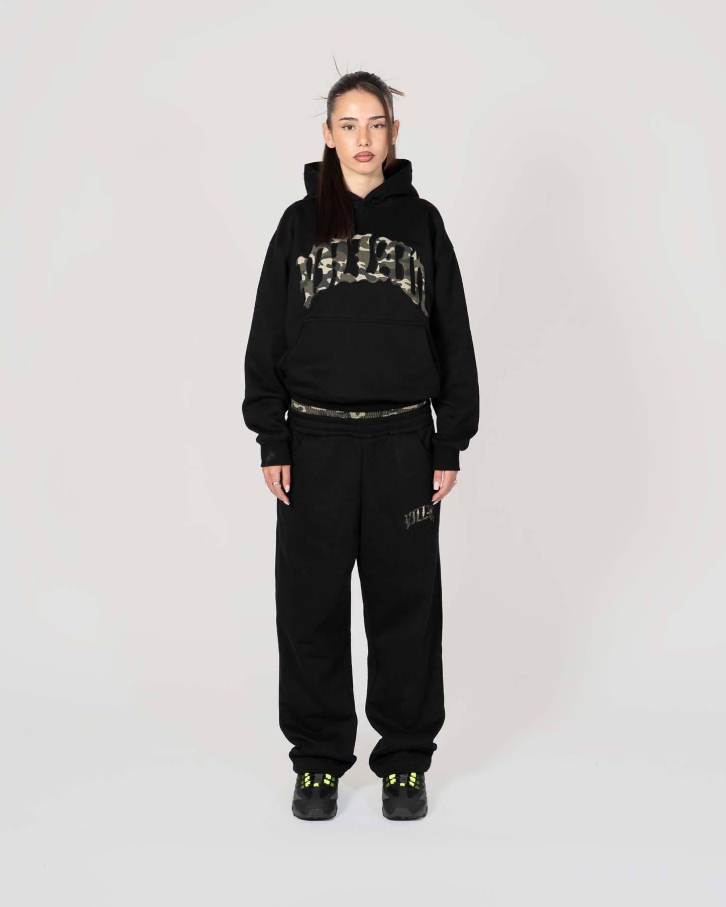 CAMO JOGGER BLACK