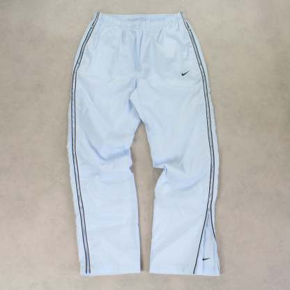 ULTRA RARE 2000s Nike Trackpants Blue - (L)
