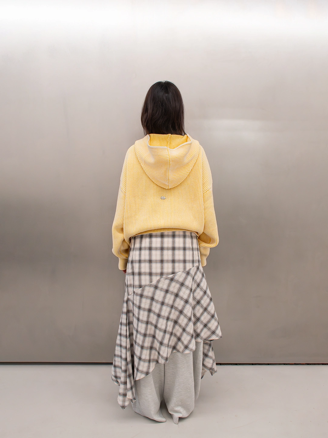 ICONIC KNIT ZIPPER YELLOW