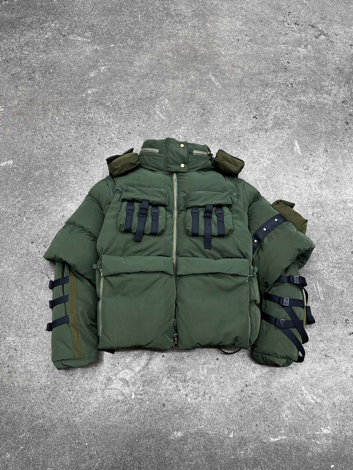 "NINJA”  Puffer Jacket