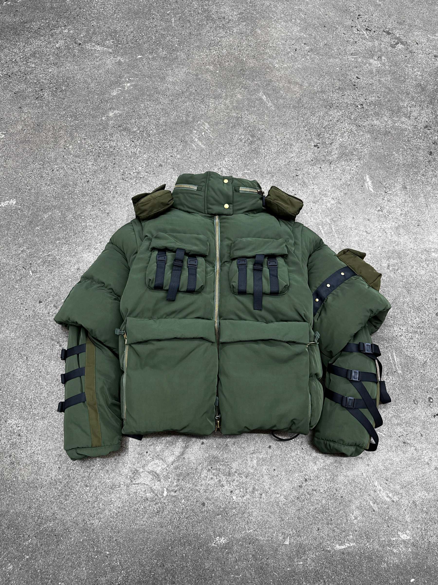 "NINJA”  Puffer Jacket