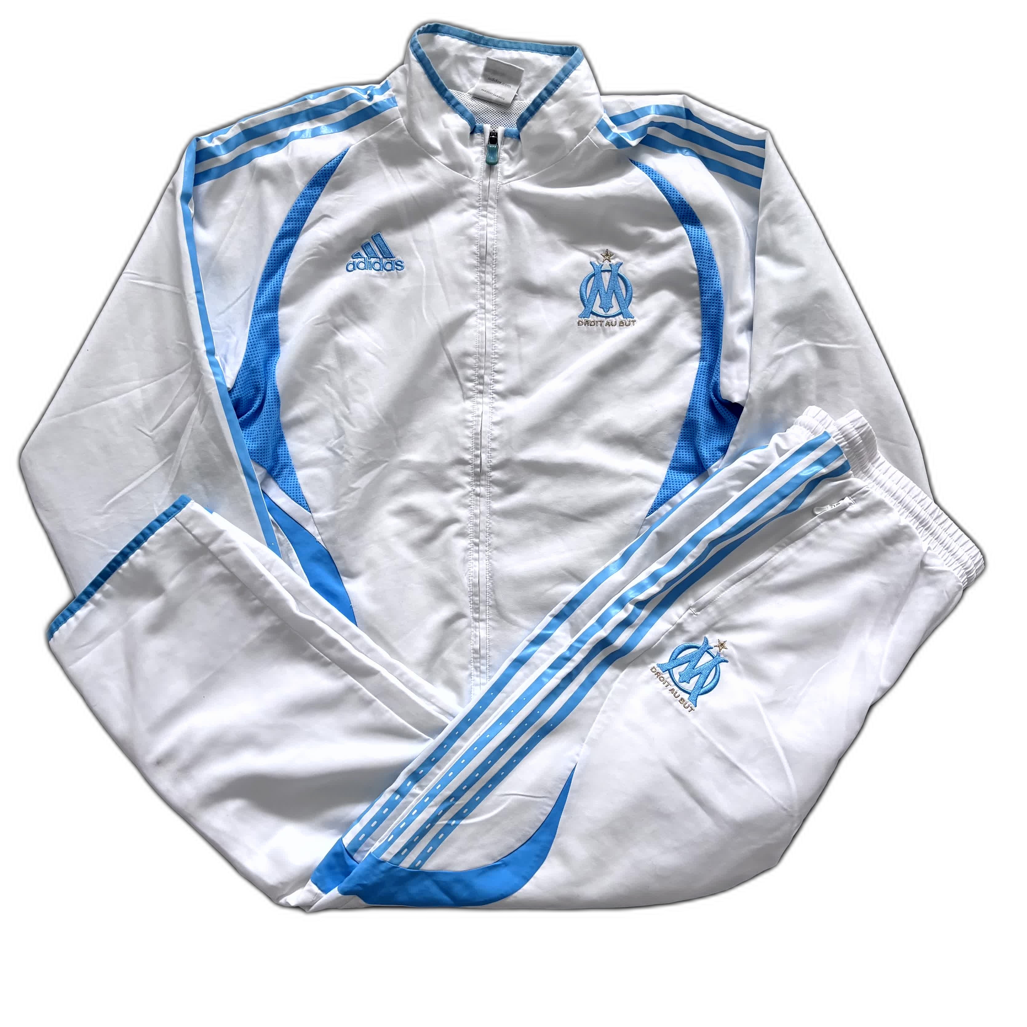 Adidas x Olympique Marseille Vintage *Premium* Tracksuit 2005/06 | L