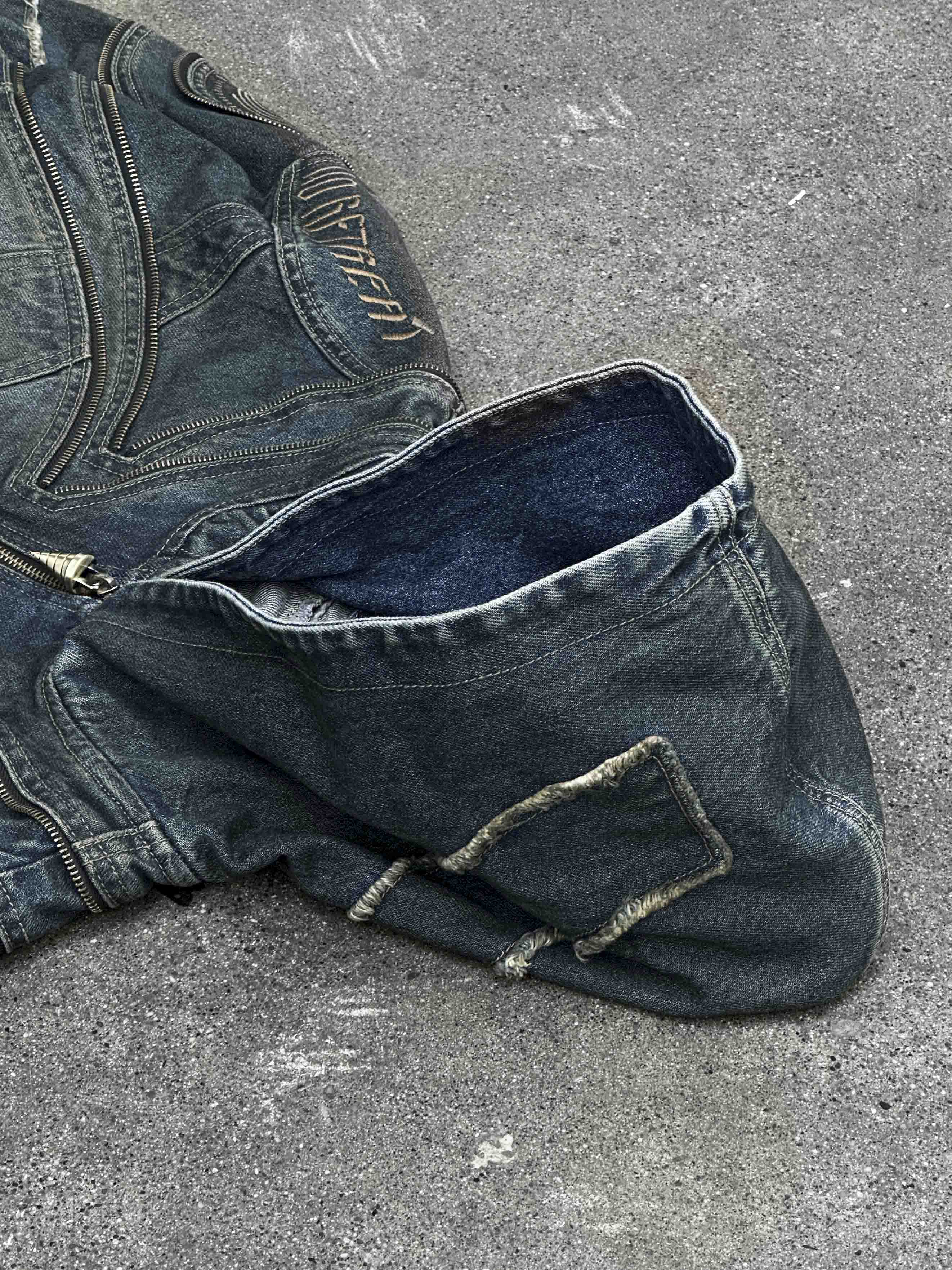 "SPIRAL" Denim Jacket
