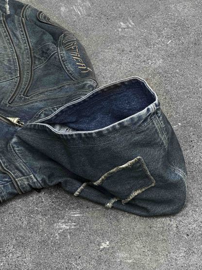 "SPIRAL" Denim Jacket