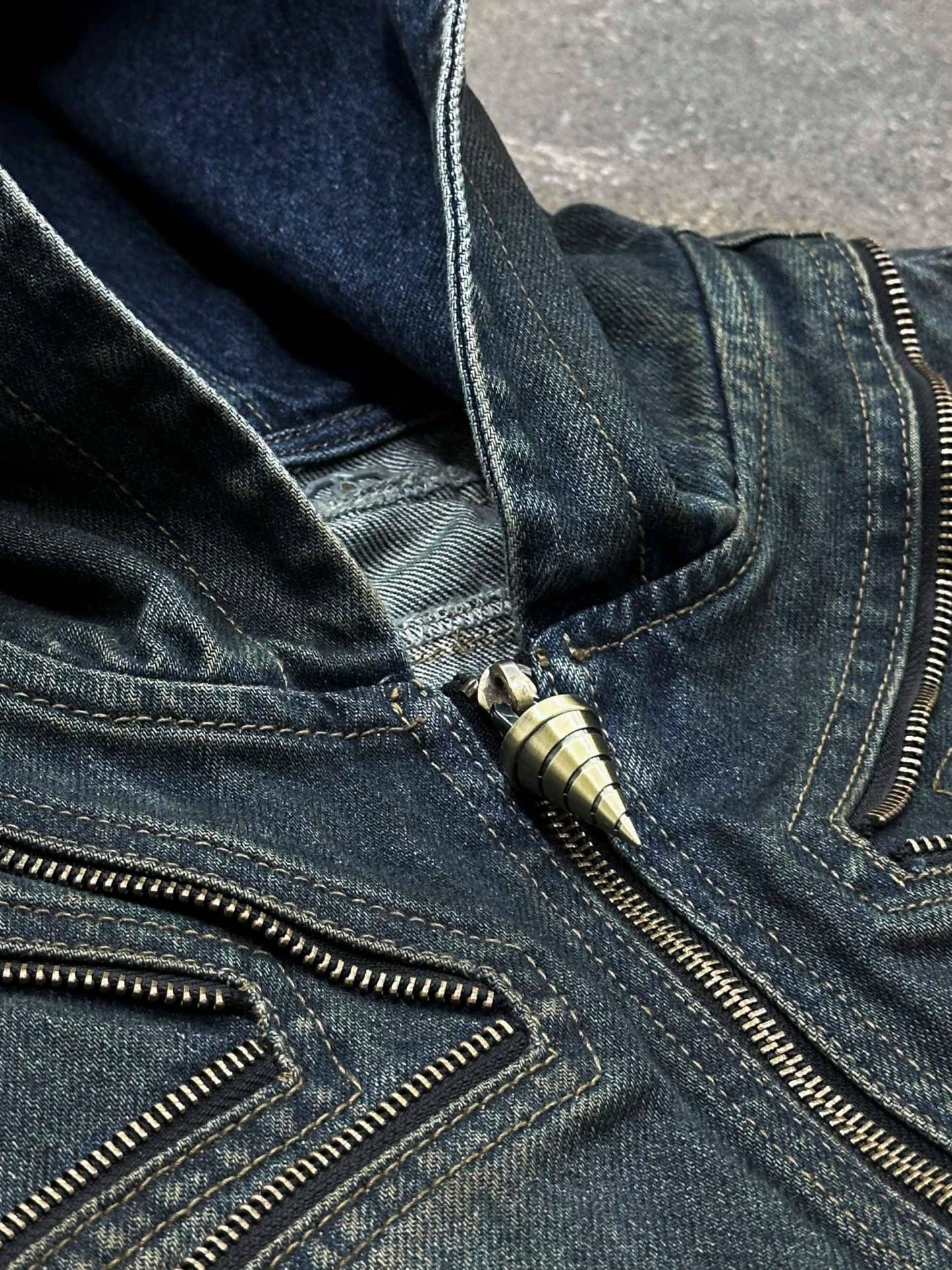 "SPIRAL" Denim Jacket