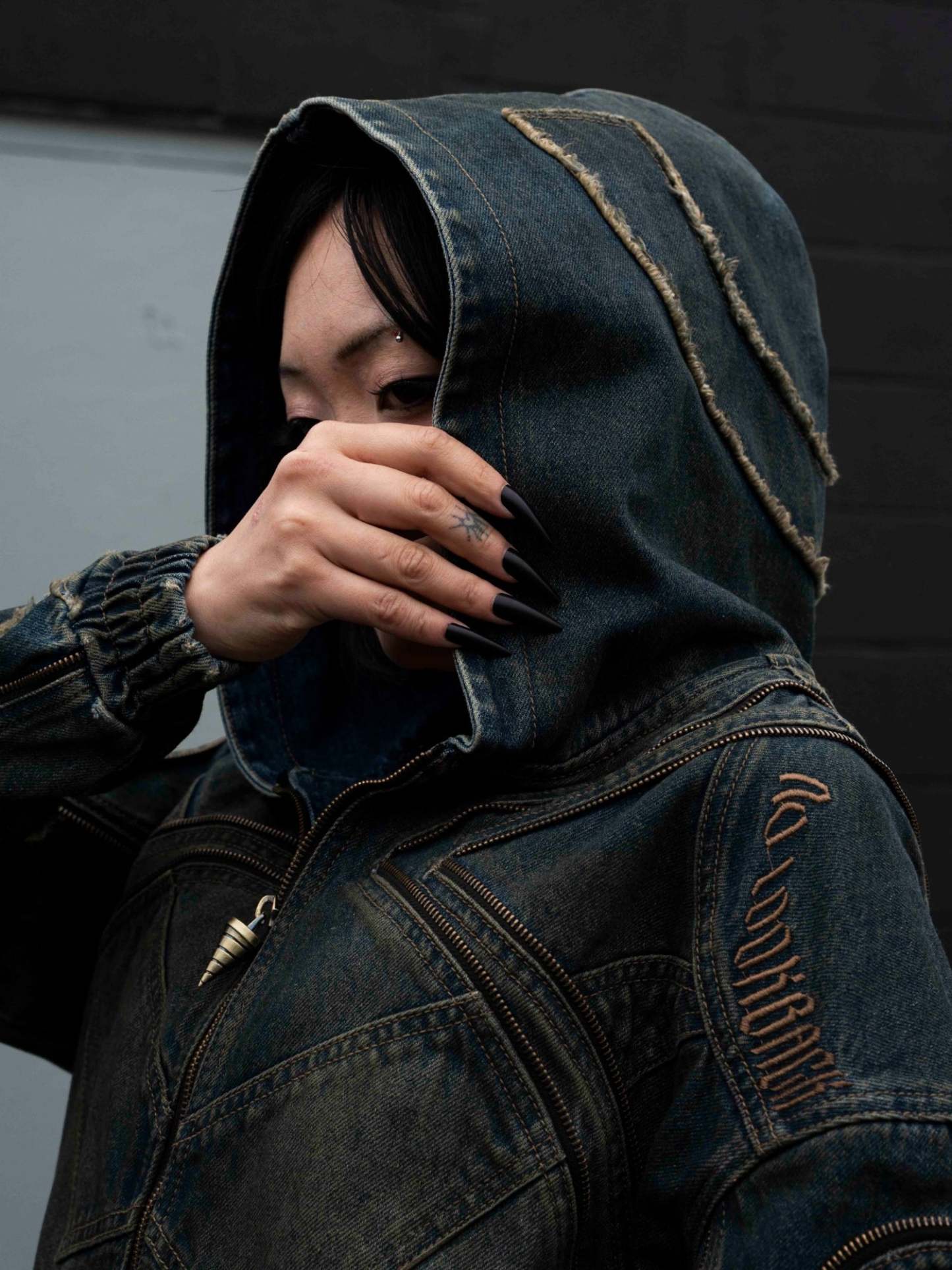 "SPIRAL" Denim Jacket