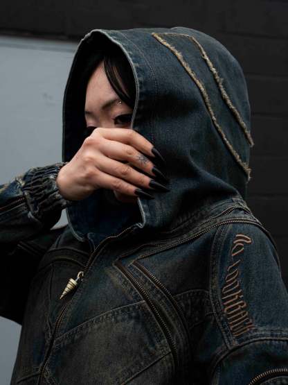 "SPIRAL" Denim Jacket