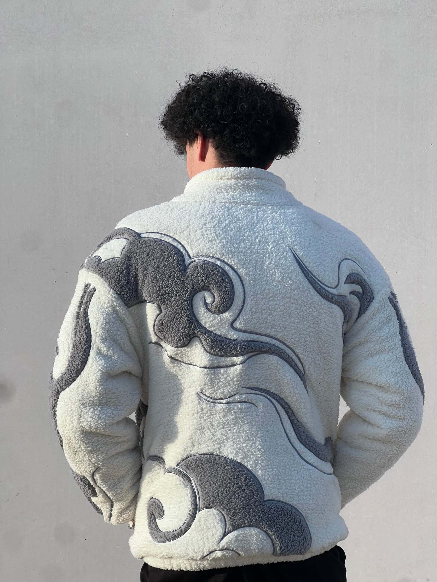 Luffy Gear 5 Sherpa Fleece Jacket