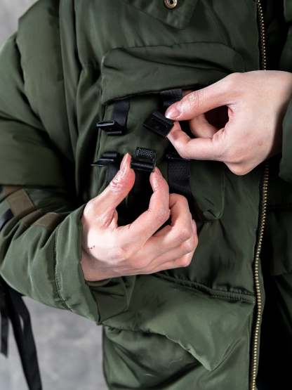 "NINJA”  Puffer Jacket