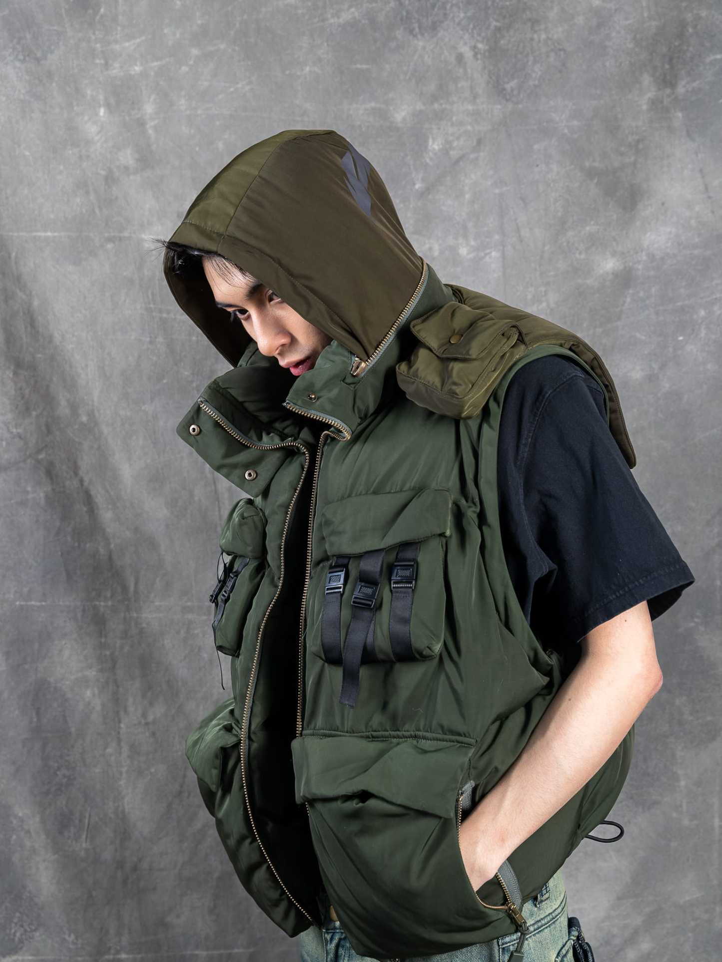 "NINJA”  Puffer Jacket