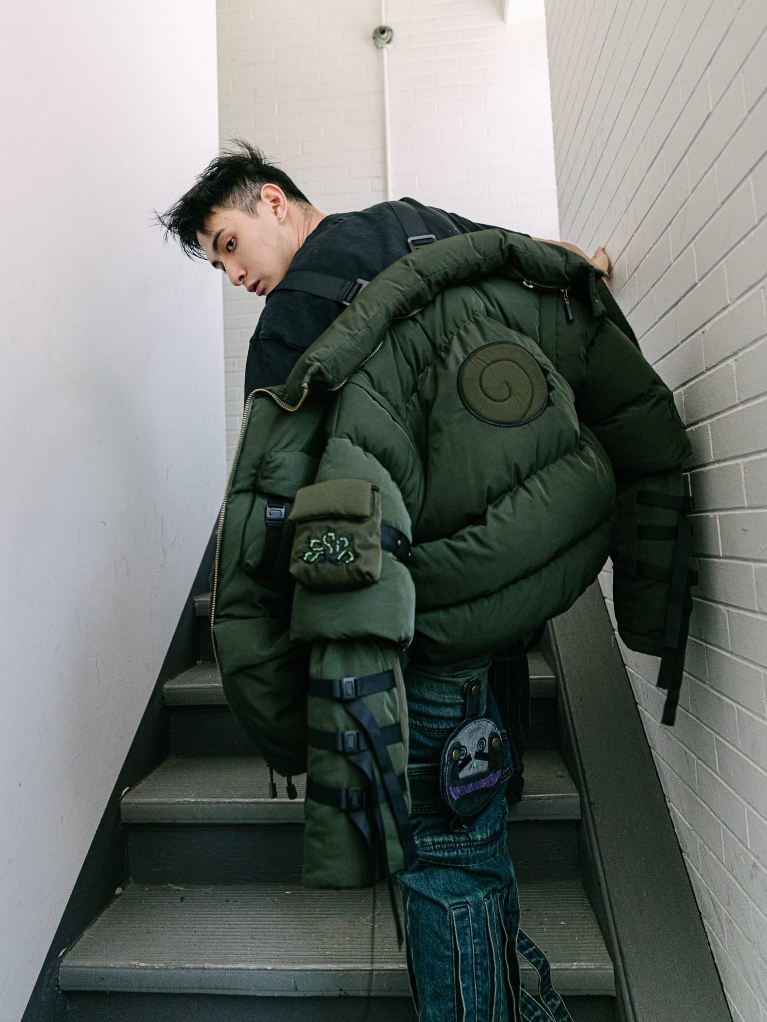 "NINJA”  Puffer Jacket