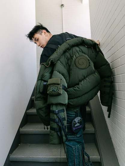"NINJA”  Puffer Jacket