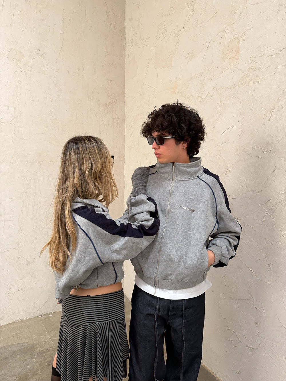 REVERSED JACKET GREY