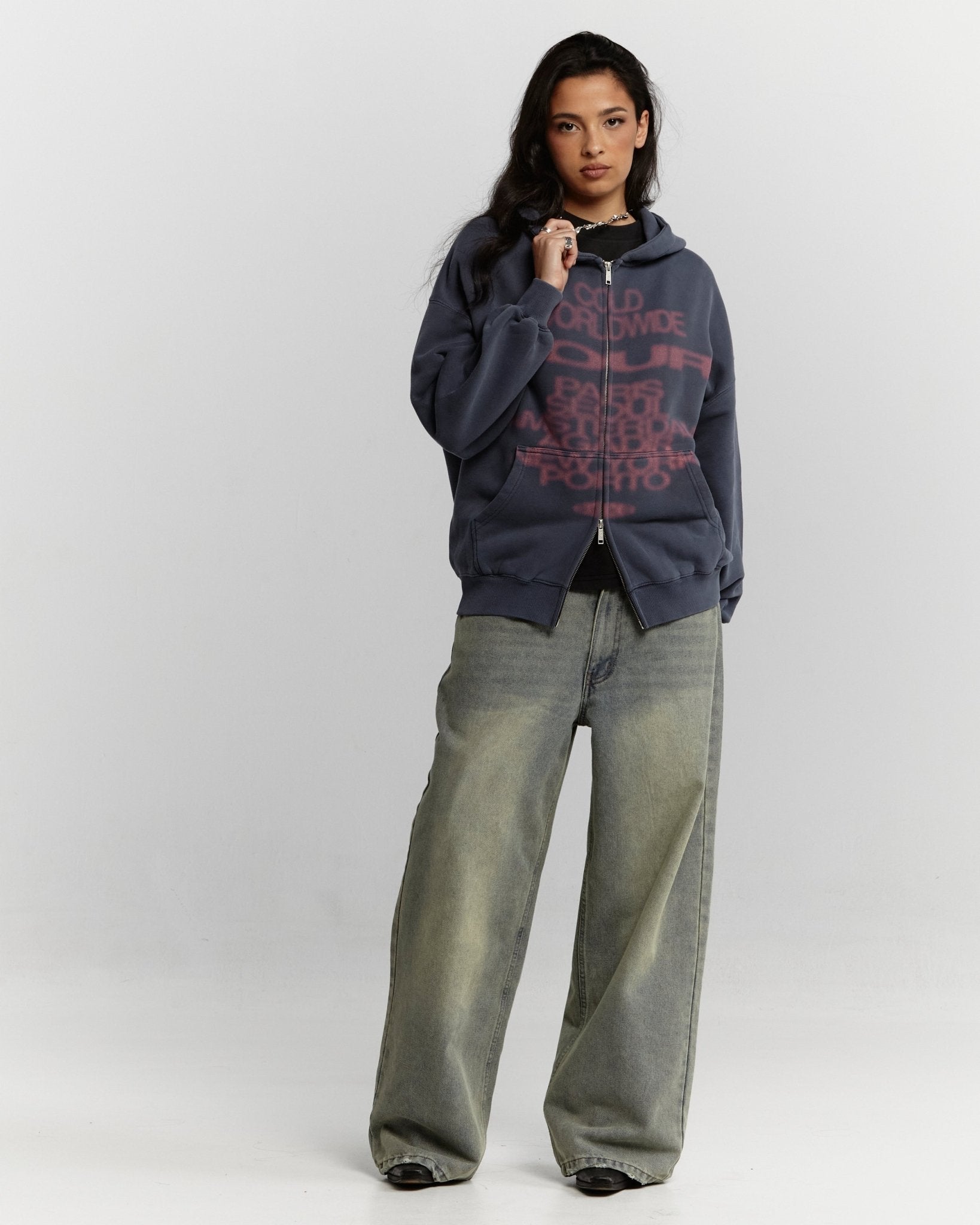 C V2 PANTS DIRTY LIGHT DENIM