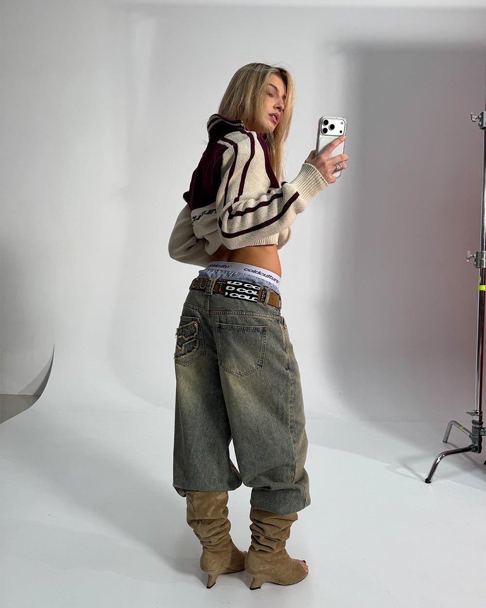 C V2 PANTS DIRTY LIGHT DENIM
