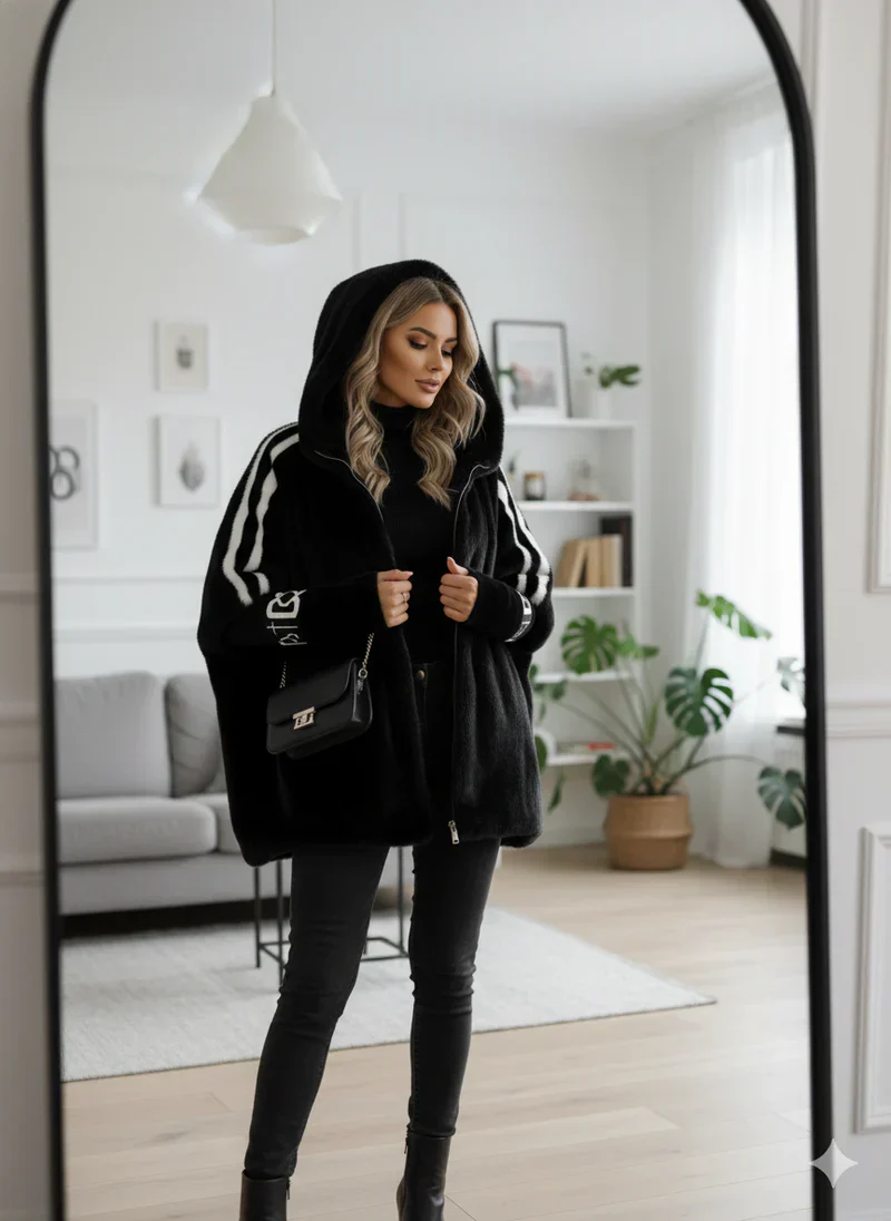 Oversized Faux Fur Winter Coat