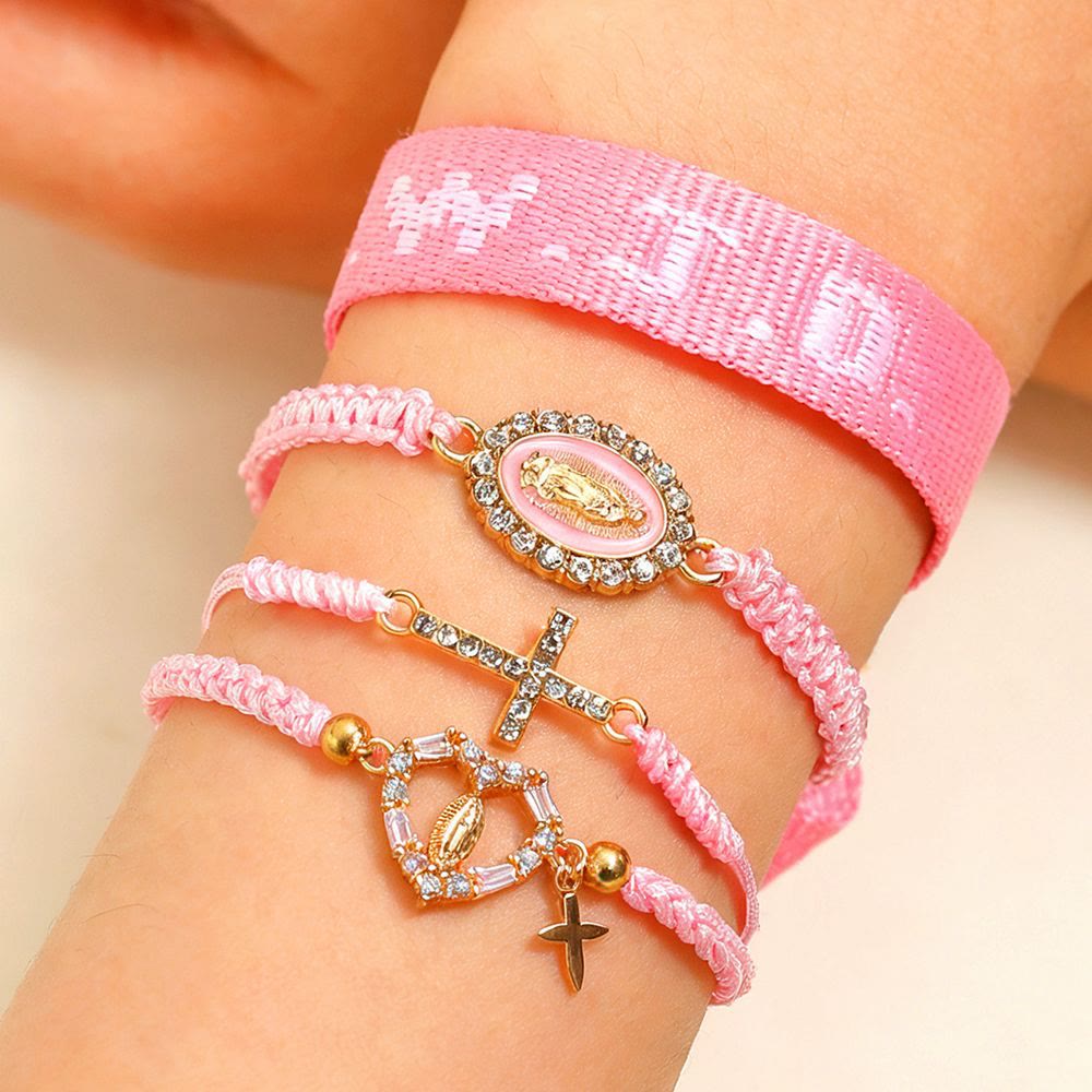 Christianartworkshop Faith Prompt Bracelet with Cross Bead & WWJD Card: Gift-Ready Keepsake