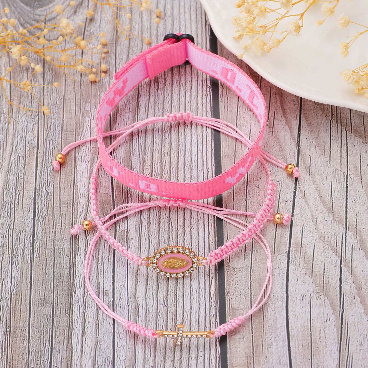 Christianartworkshop Faith Prompt Bracelet with Cross Bead & WWJD Card: Gift-Ready Keepsake