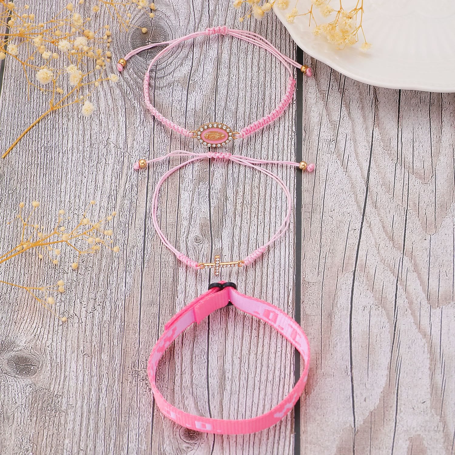 Christianartworkshop Faith Prompt Bracelet with Cross Bead & WWJD Card: Gift-Ready Keepsake