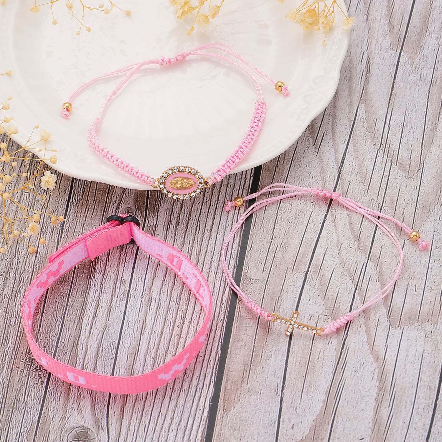 Christianartworkshop Faith Prompt Bracelet with Cross Bead & WWJD Card: Gift-Ready Keepsake