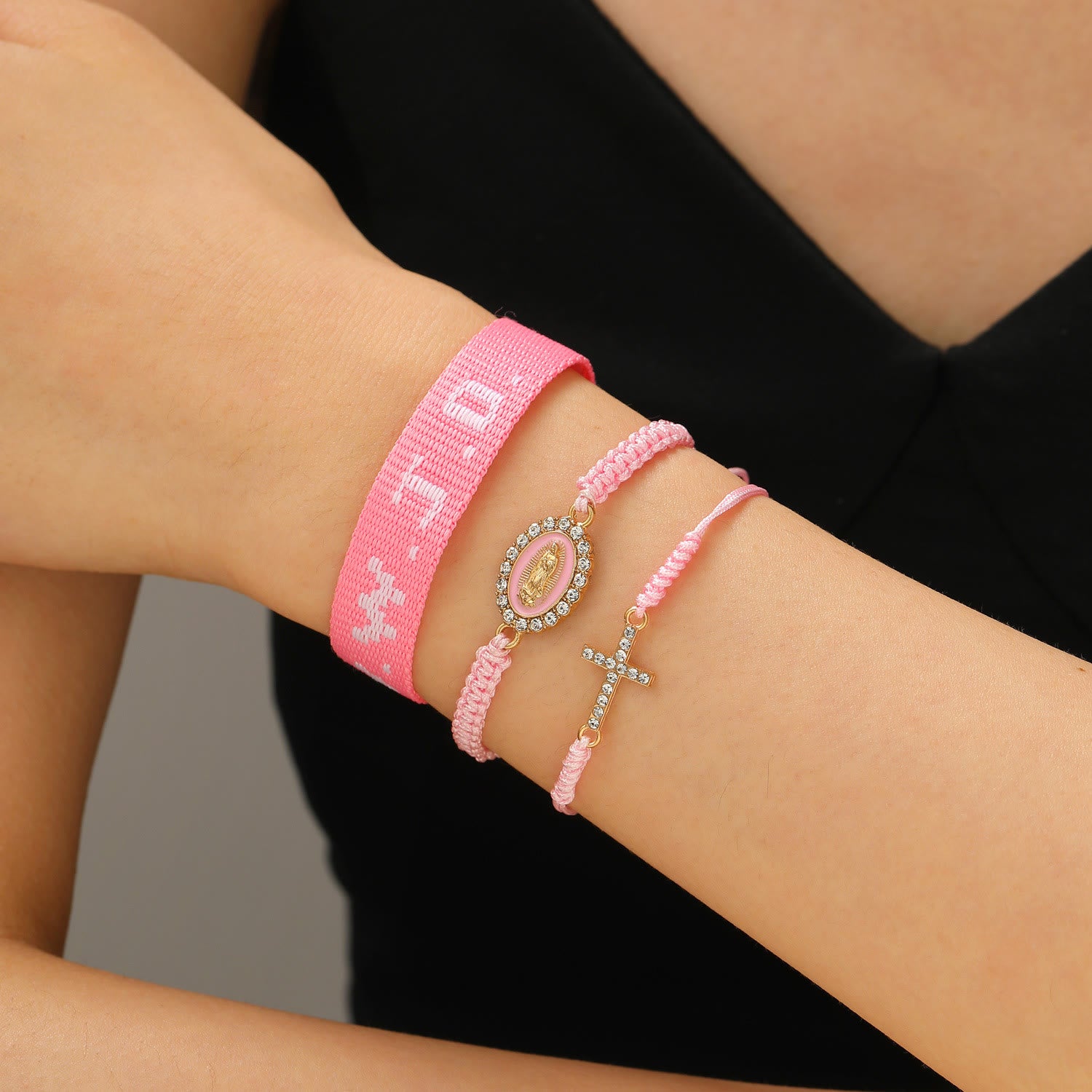 Christianartworkshop Faith Prompt Bracelet with Cross Bead & WWJD Card: Gift-Ready Keepsake