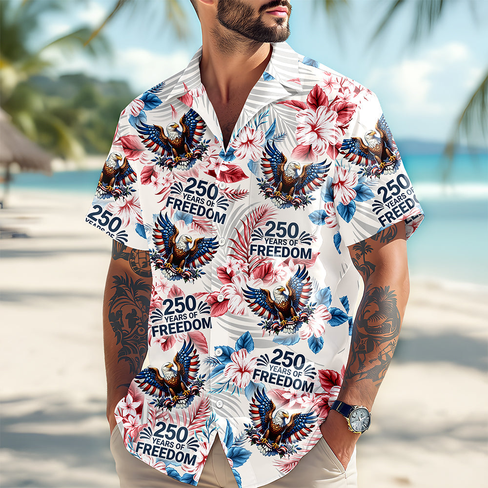 Personalized America 250th Anniversary Hawaiian Shirt HO82 901064