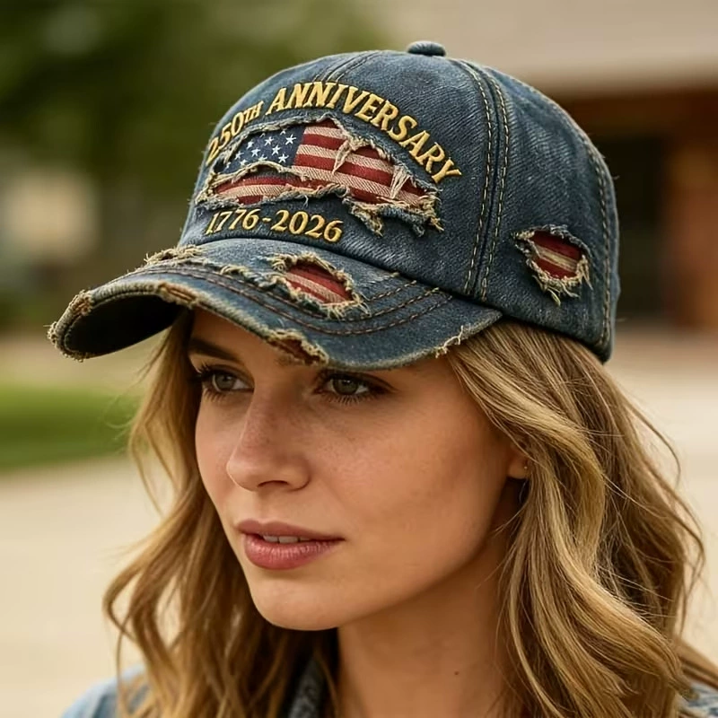 250th Anniversary Distressed Baseball Cap